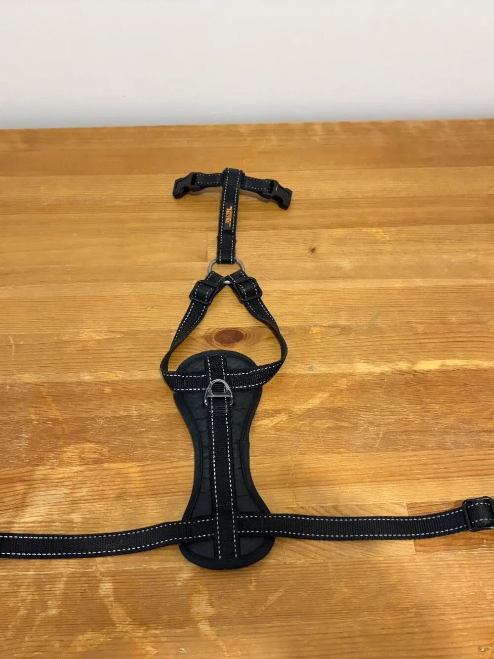 Mighty Paw Adjustable Safety Dog Car Harness - 2 Leash Attachment - Front / back